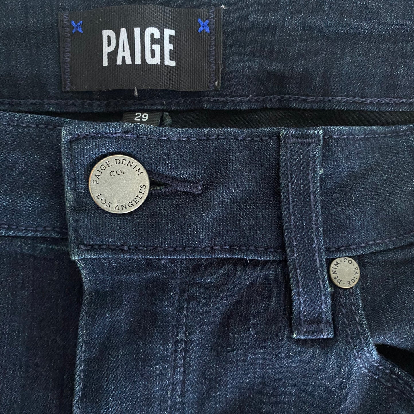 PAIGE Margot Ankle High Rise Jeans Size 29