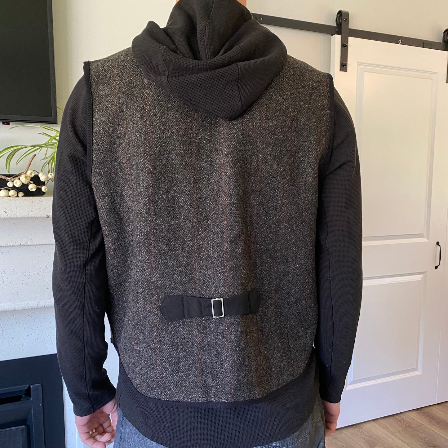 Woolrich Men’s Wool Tweed Vest Size Large