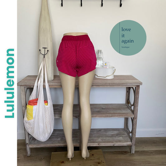 Rare Lululemon Go The Distance Shorts Size 6