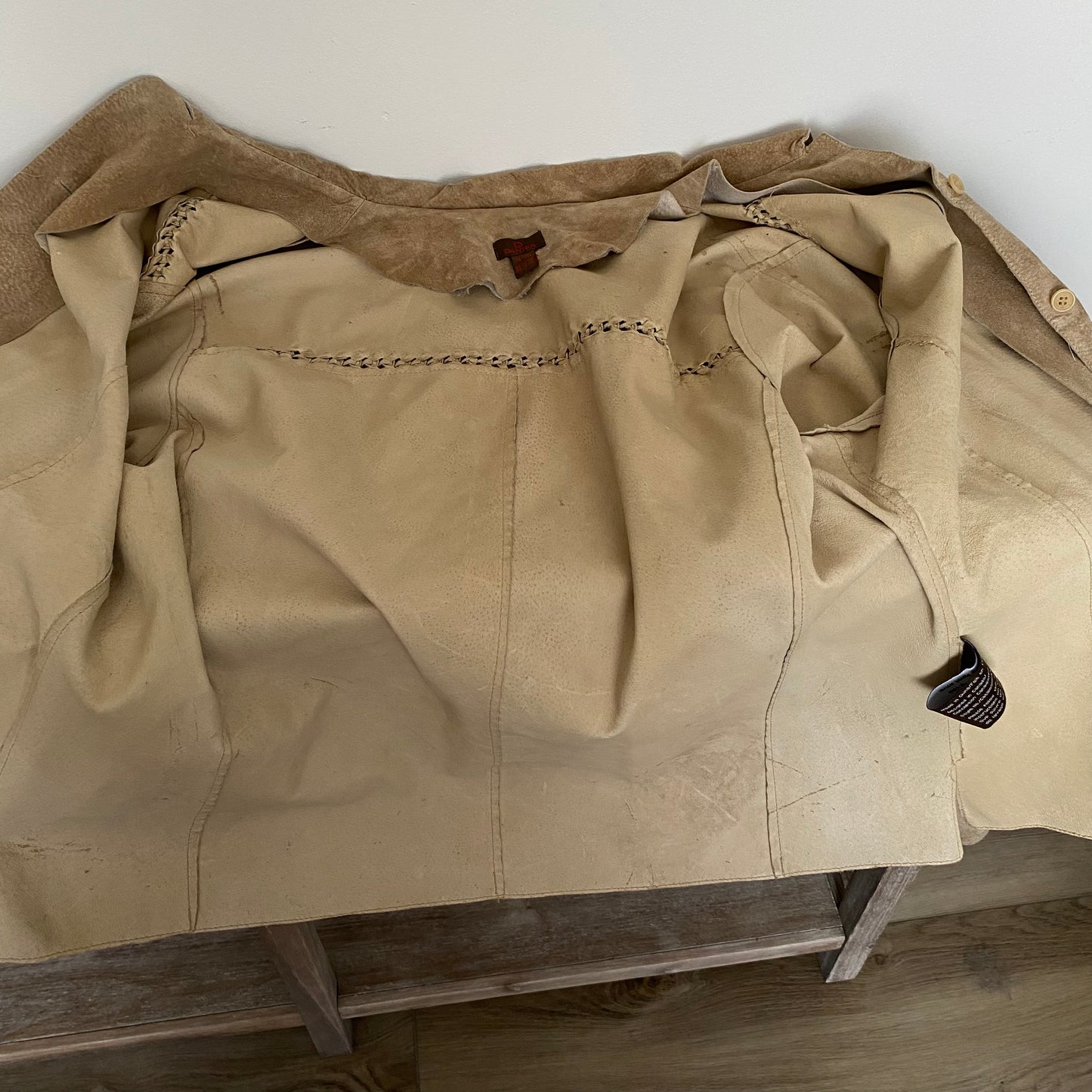 Gorgeous Vintage Suede Leather Blazer Jacket Coastal Cowgirl
