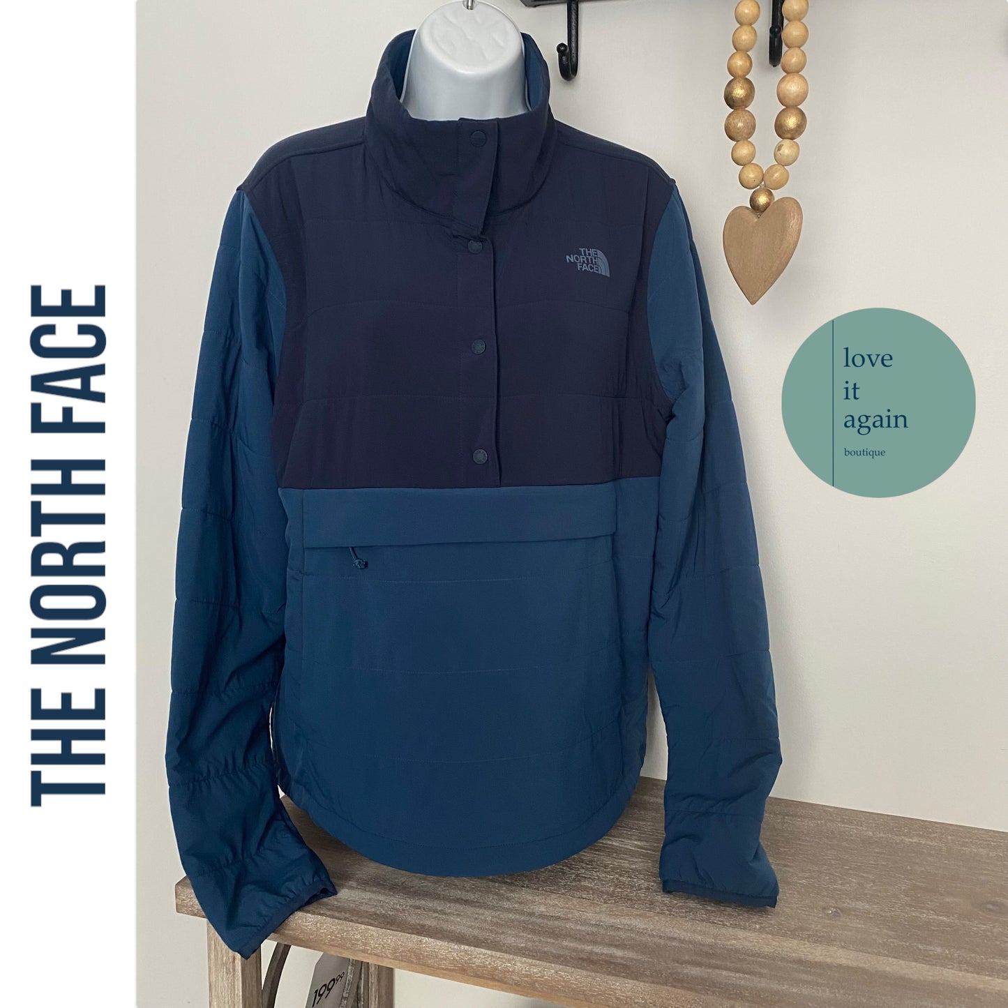 The North Face Mountain Sweatshirt Pullover Anorak 3.0 Size Large