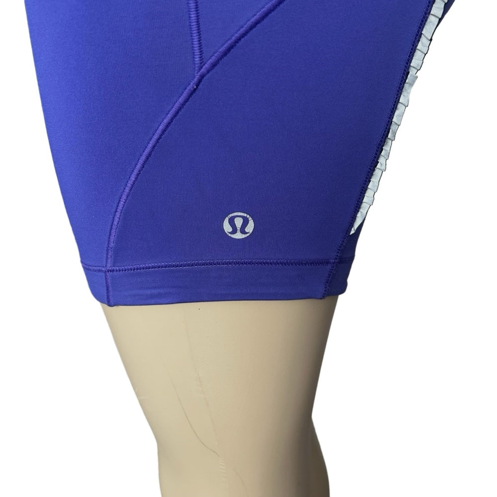 Lululemon Velo Vixen Padded Cycling Shorts Rare Size 6