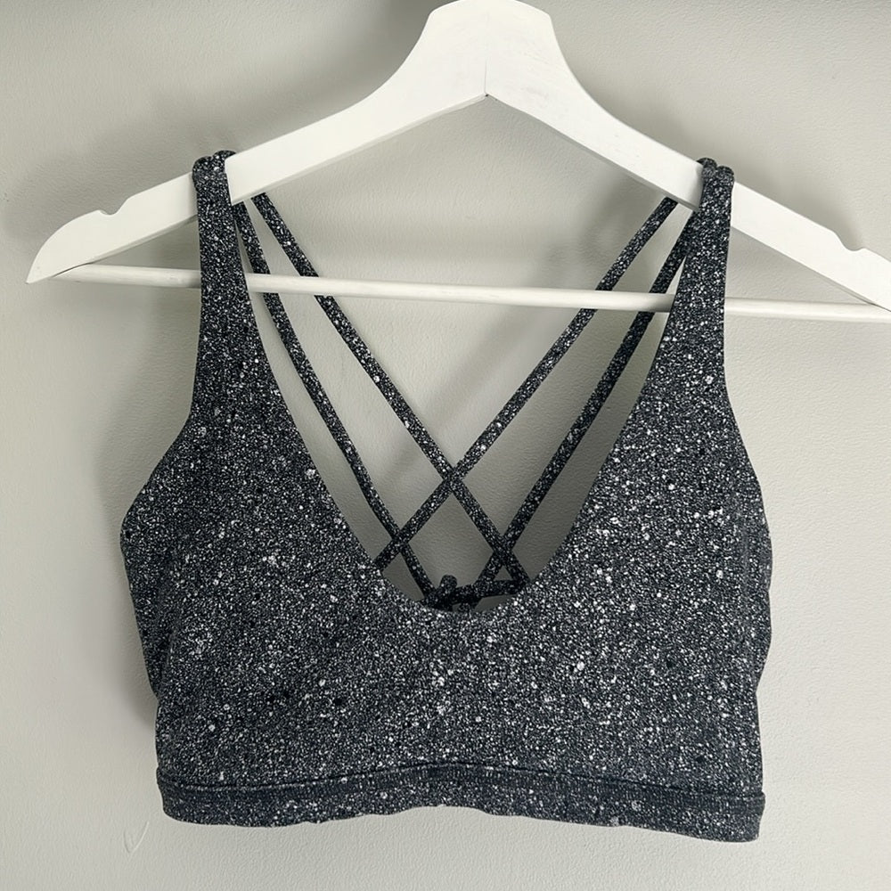 Lululemon Full Freedom Bra Light Support A/B Cup Rare Size 12