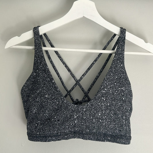Lululemon Full Freedom Bra Light Support A/B Cup Rare Size 12