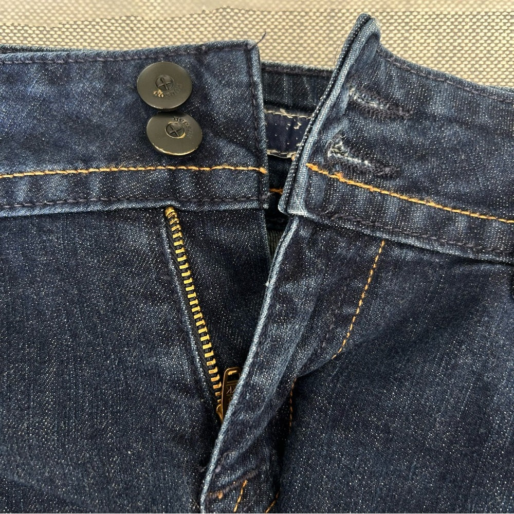 Hudson Dark Blue Flap Patch Pockets Boot Cut Denim Jeans Size 29