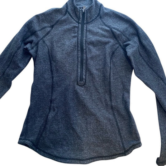 Lululemon Run U-Turn Herringbone Pullover Long Sleeve 1/2 Zip Rare Size Small