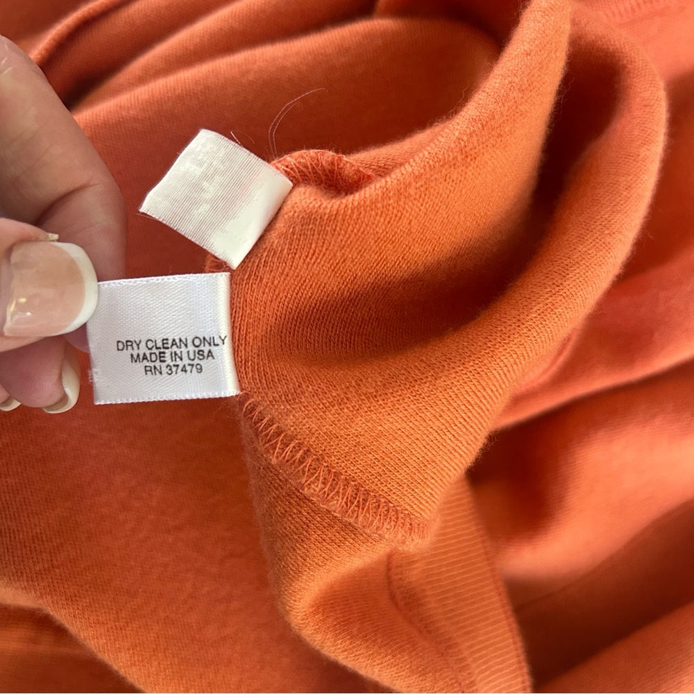 Saint Croix Wool Quarter Zip Mock Neck Long Sleeve Sweater