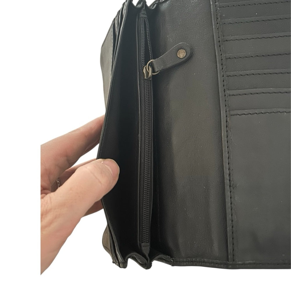Harbour 2nd Genuine Leather Black Wallet