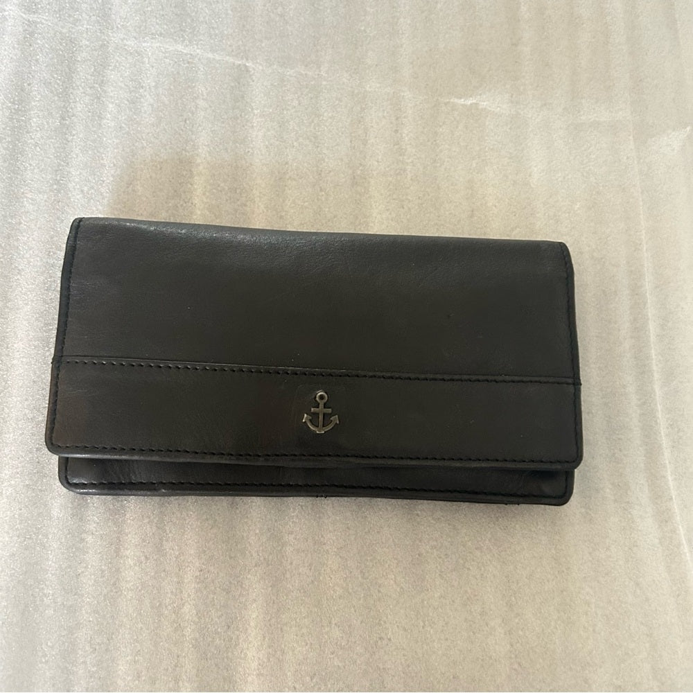 Harbour 2nd Genuine Leather Black Wallet