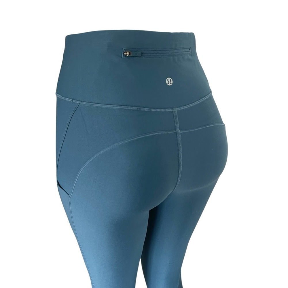 Lululemon Flurry Up Fleece Lined Super High Rise Leggings Rare Size 6