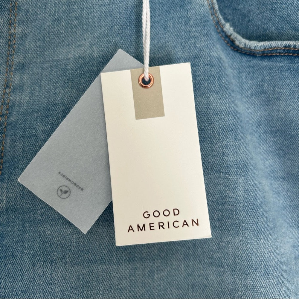 NEW! Good American Good Legs Skinny Super Stretch Denim Jeans Plus