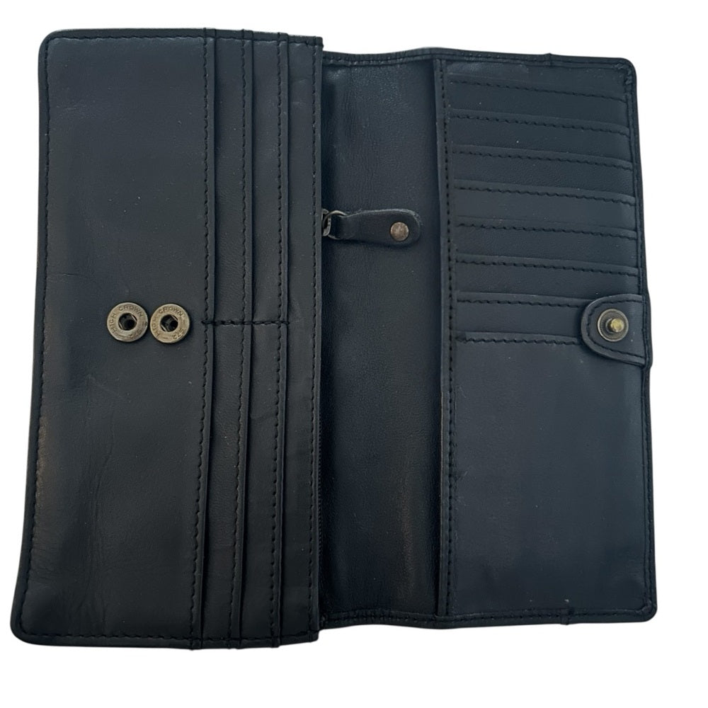 Harbour 2nd Genuine Leather Black Wallet