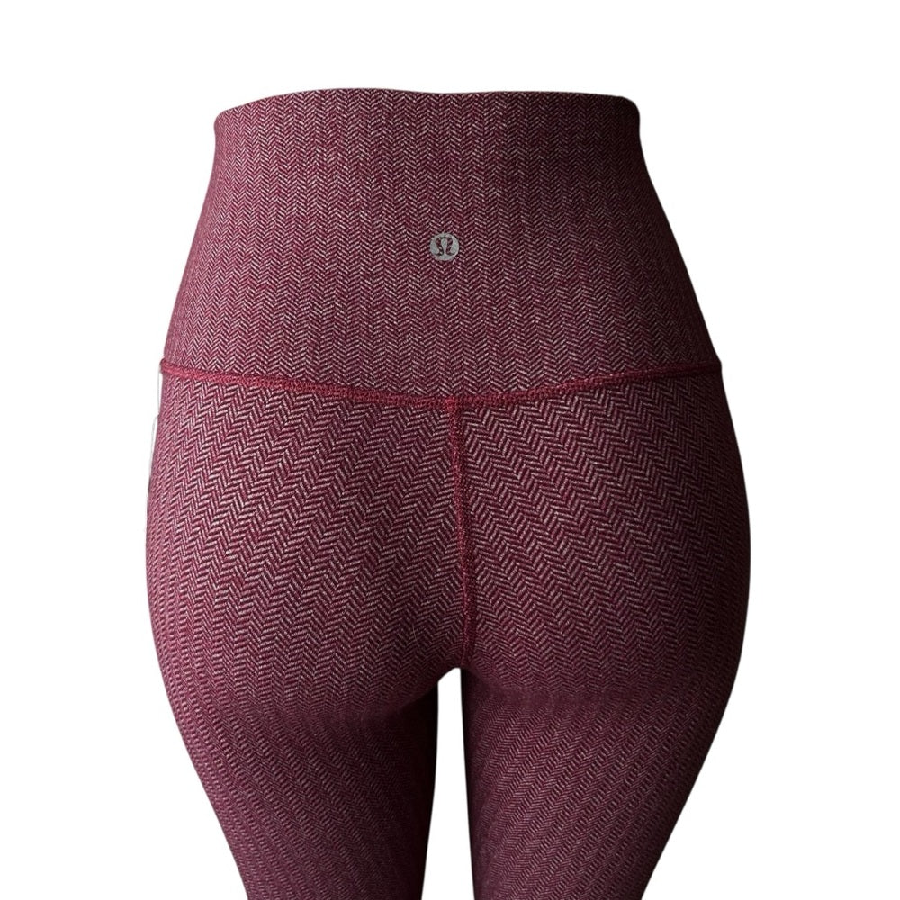 Lululemon Herringbone Wunder Under Hi-Rise Legging Warm Rare Size 4