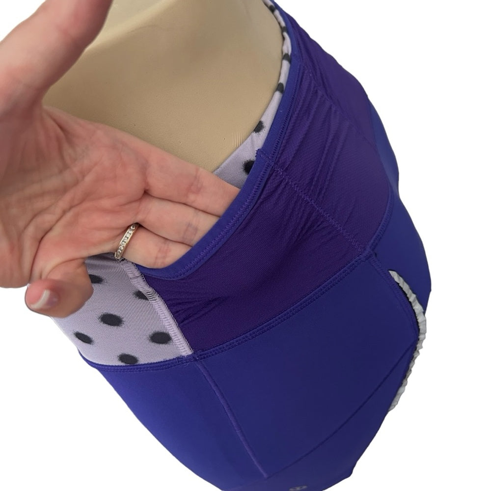 Lululemon Velo Vixen Padded Cycling Shorts Rare Size 6