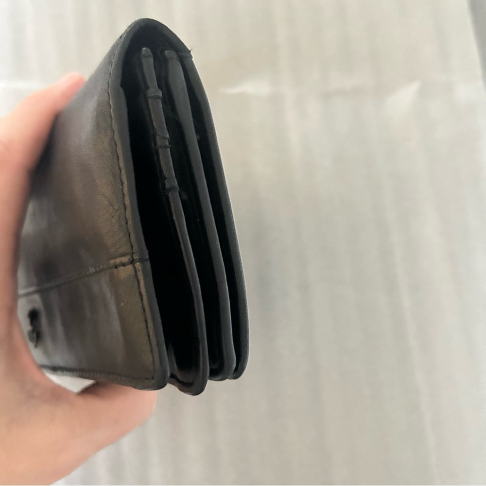 Harbour 2nd Genuine Leather Black Wallet