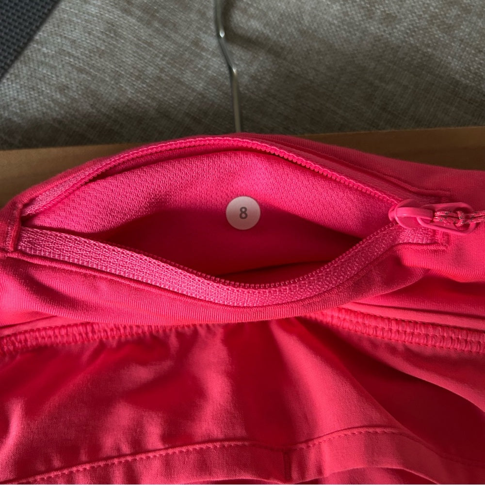 Lululemon Hot Pink Speed Up Shorts Size 8 - Love it again boutique