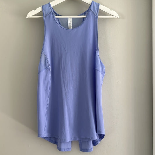 Lululemon Hydrangea Sculpt Tank Tie Back Like New Rare Size 4