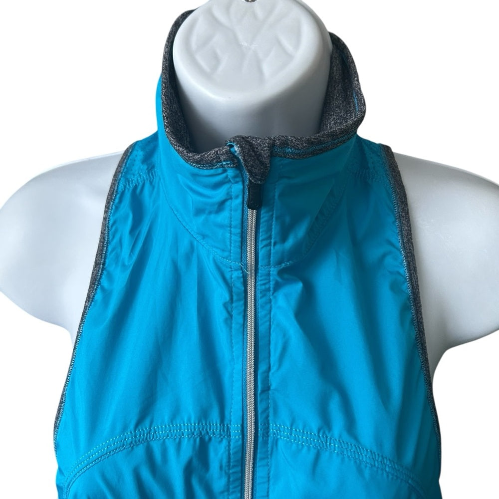Lululemon Record Breaker Full Zip Racerback Vest Rare Size 4
