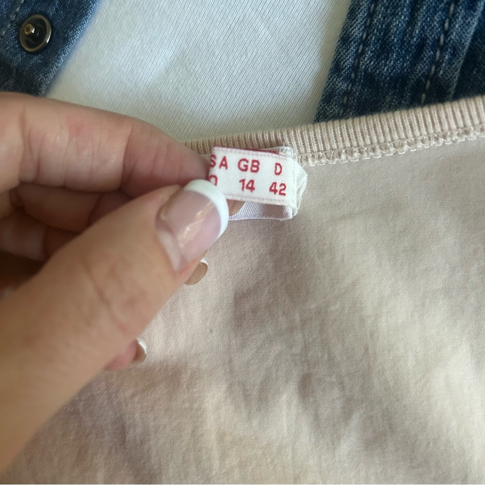 See By Chloé Comfy Cotton Shirt Dress Tunic Size 10