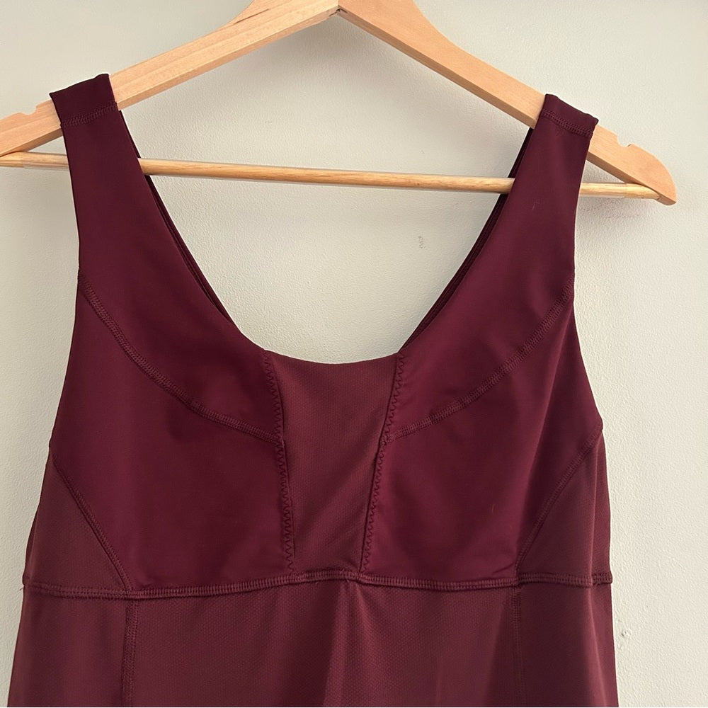 Lululemon Wrapper’s Delight Burgundy Sleeveless Tank Top Rare Size 10 - Love it again boutique