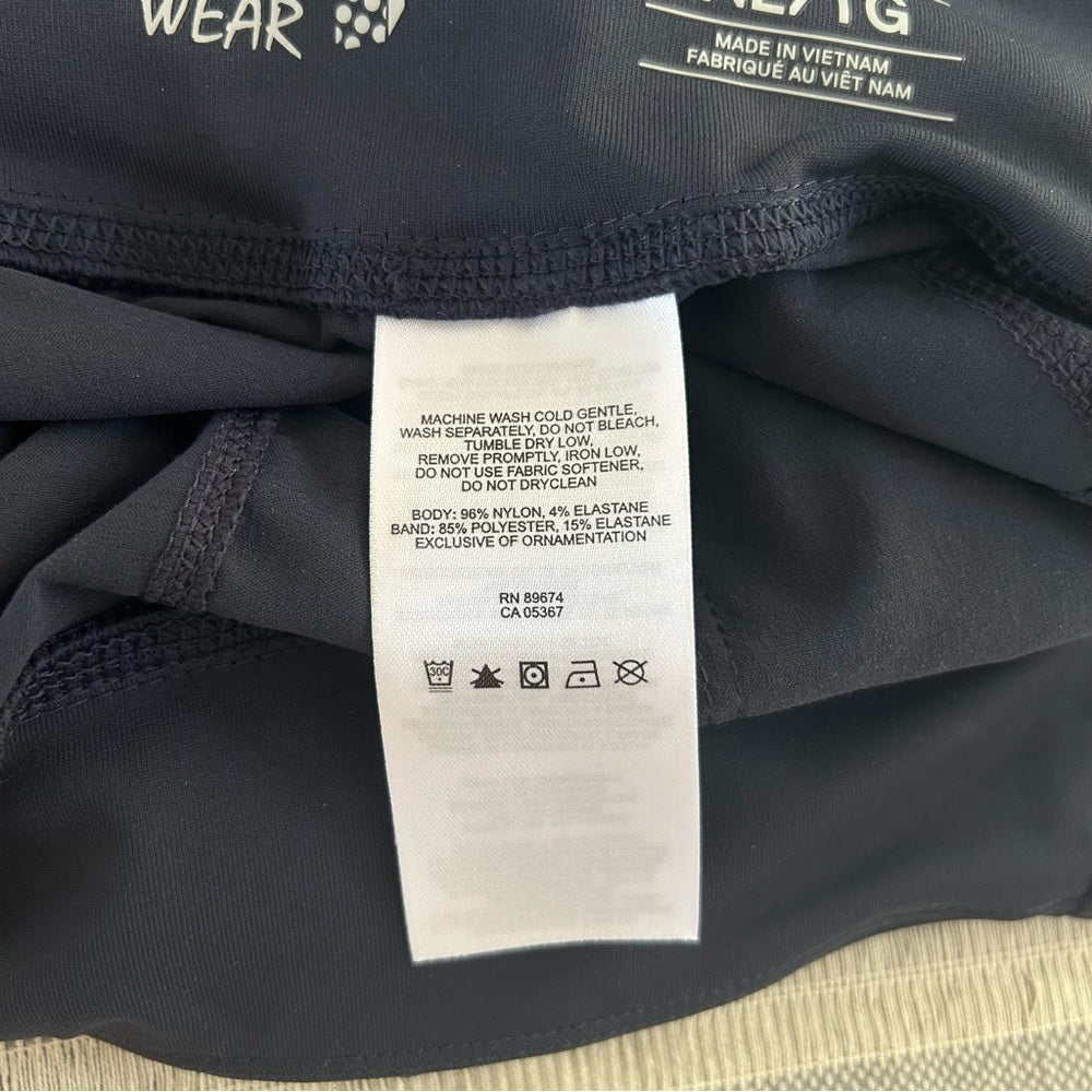 Mountain Hardwear Blue Dynama Hiking Pull On Pants Stretchy Size XL