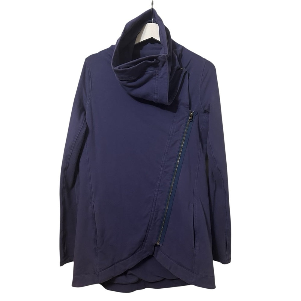 Lululemon Method Wrap Collared Sweatshirt Jacket Size 6