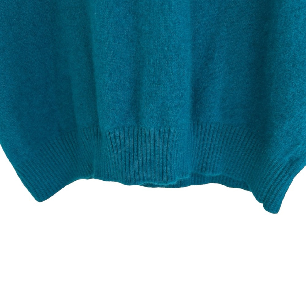 100% Cashmere V Neck Sweater Size Medium