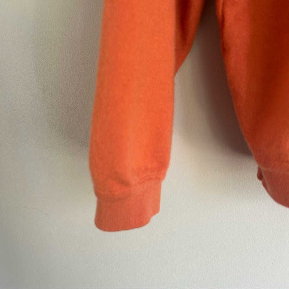 Saint Croix Wool Quarter Zip Mock Neck Long Sleeve Sweater