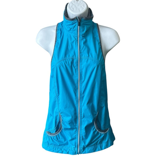 Lululemon Record Breaker Full Zip Racerback Vest Rare Size 4