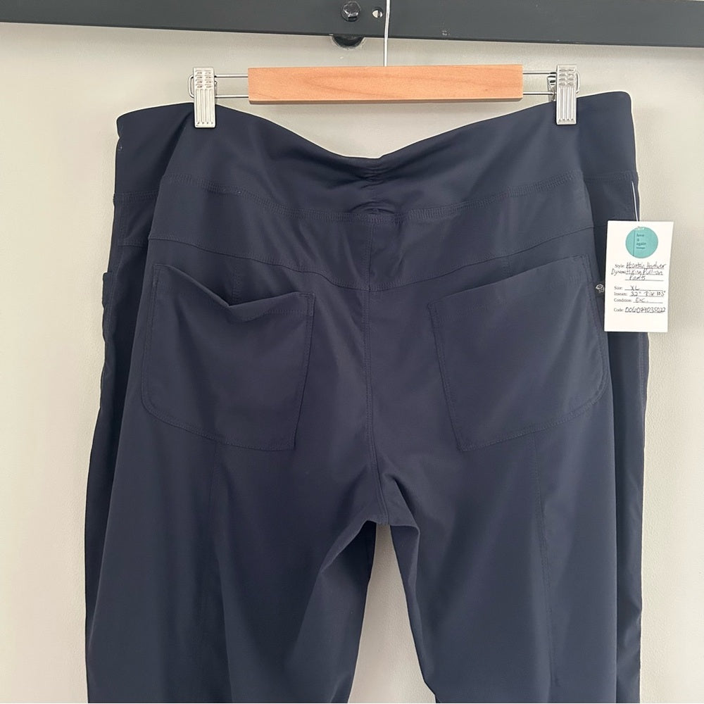 Mountain Hardwear Blue Dynama Hiking Pull On Pants Stretchy Size XL