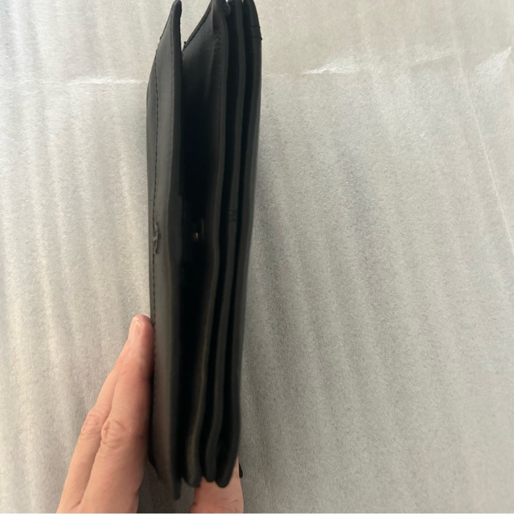 Harbour 2nd Genuine Leather Black Wallet