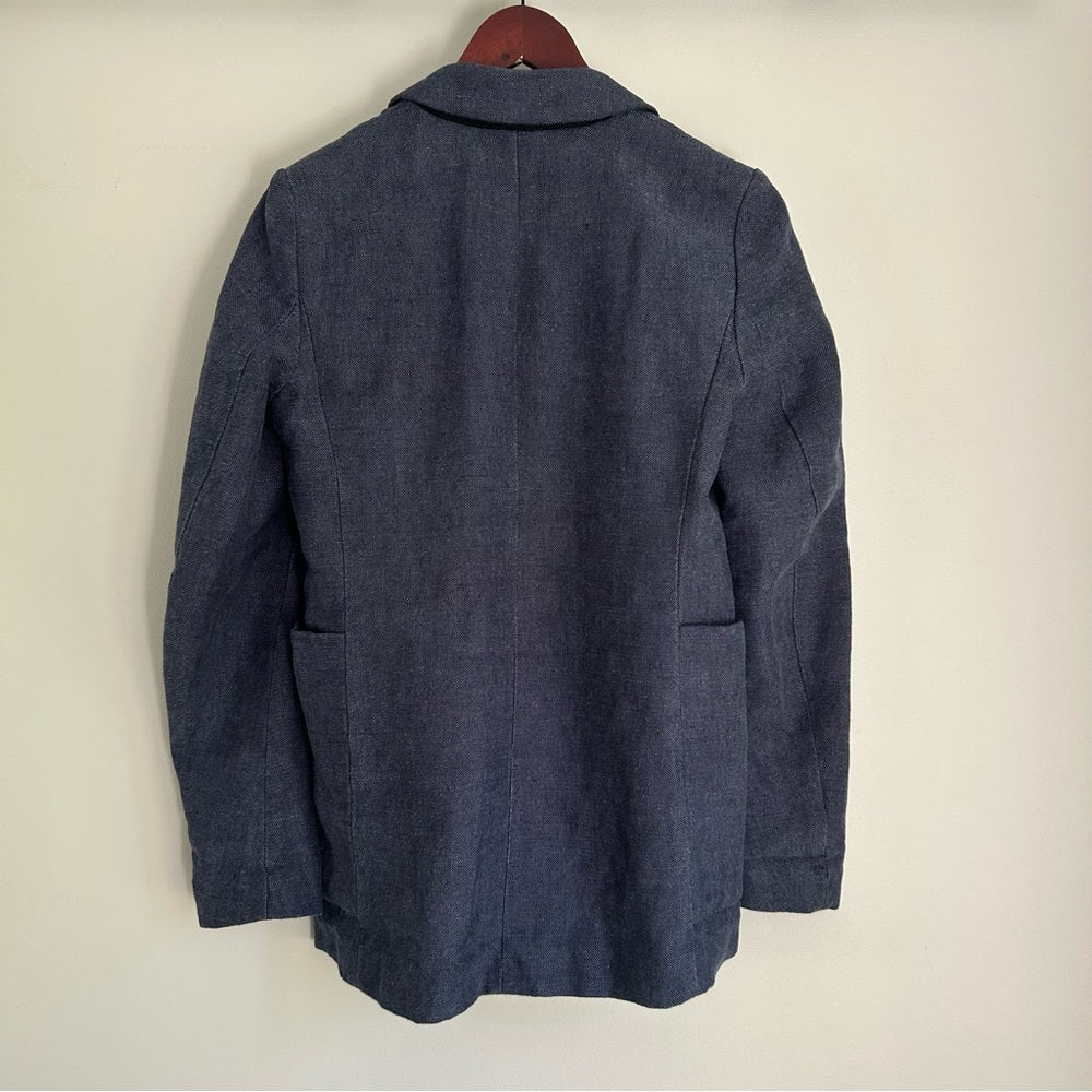 Aritzia Wilfred Linen Oversized SoftBlazer Jacket