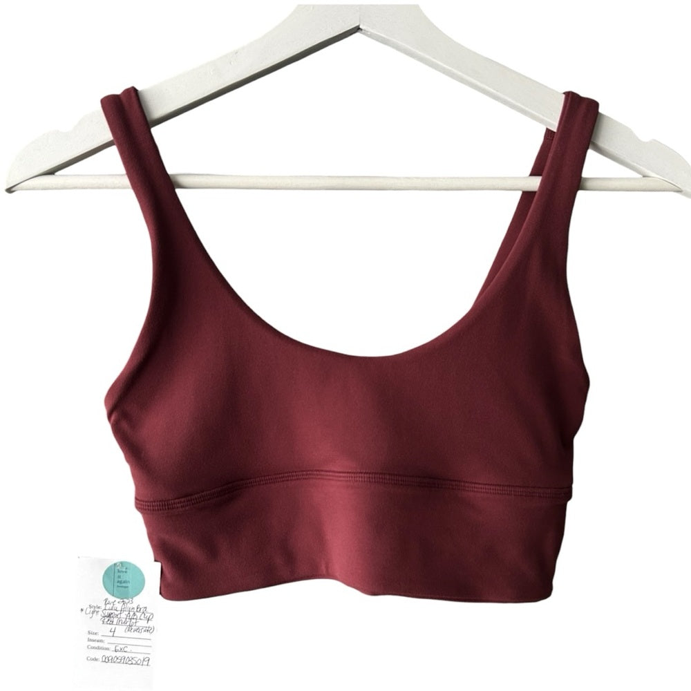 Lululemon Align Reversible Bra Light A/B Rare Size 4