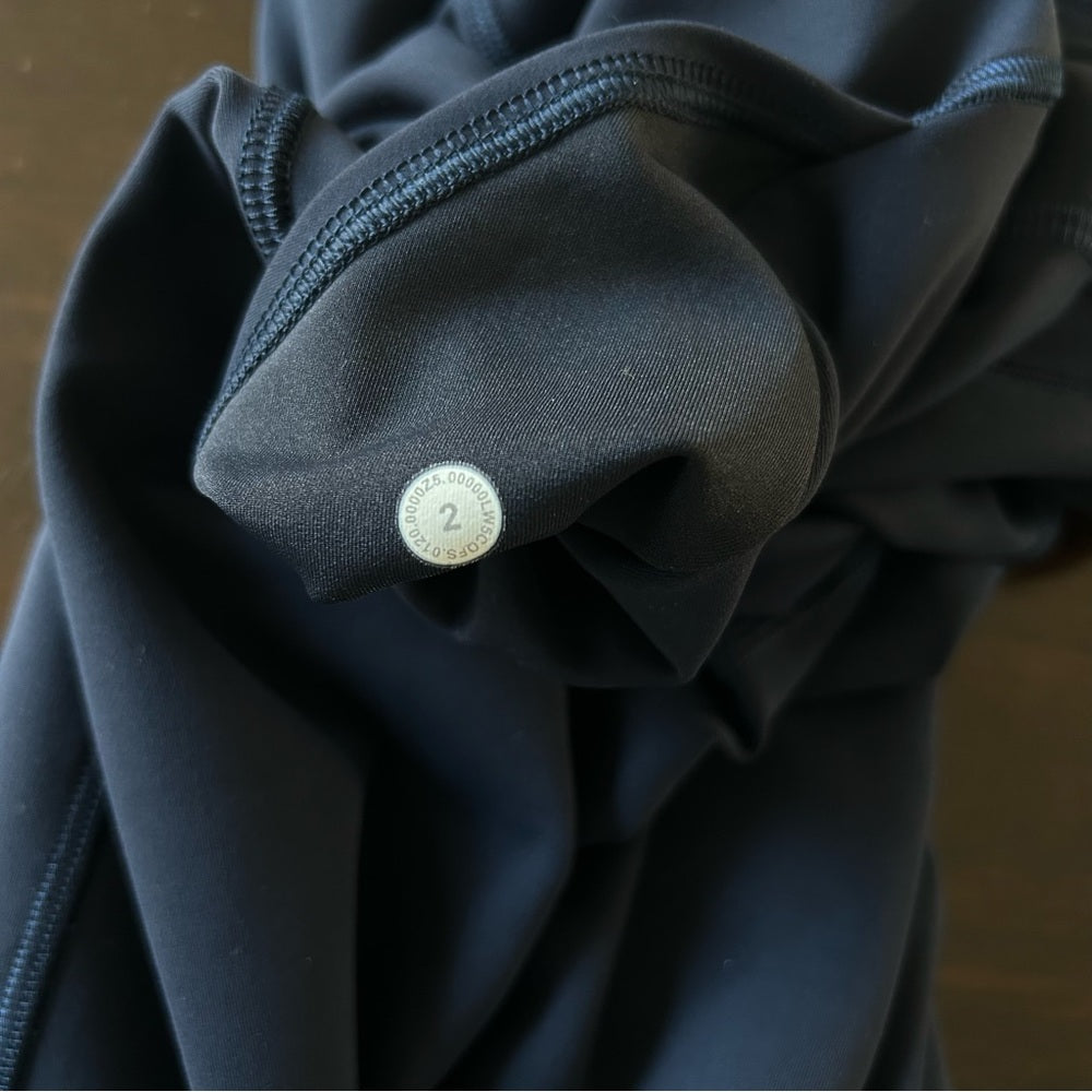 Lululemon Invigorate Leg Pockets High Rise Leggings Rare Size 2