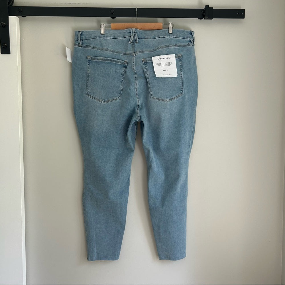 NEW! Good American Good Legs Skinny Super Stretch Denim Jeans Plus
