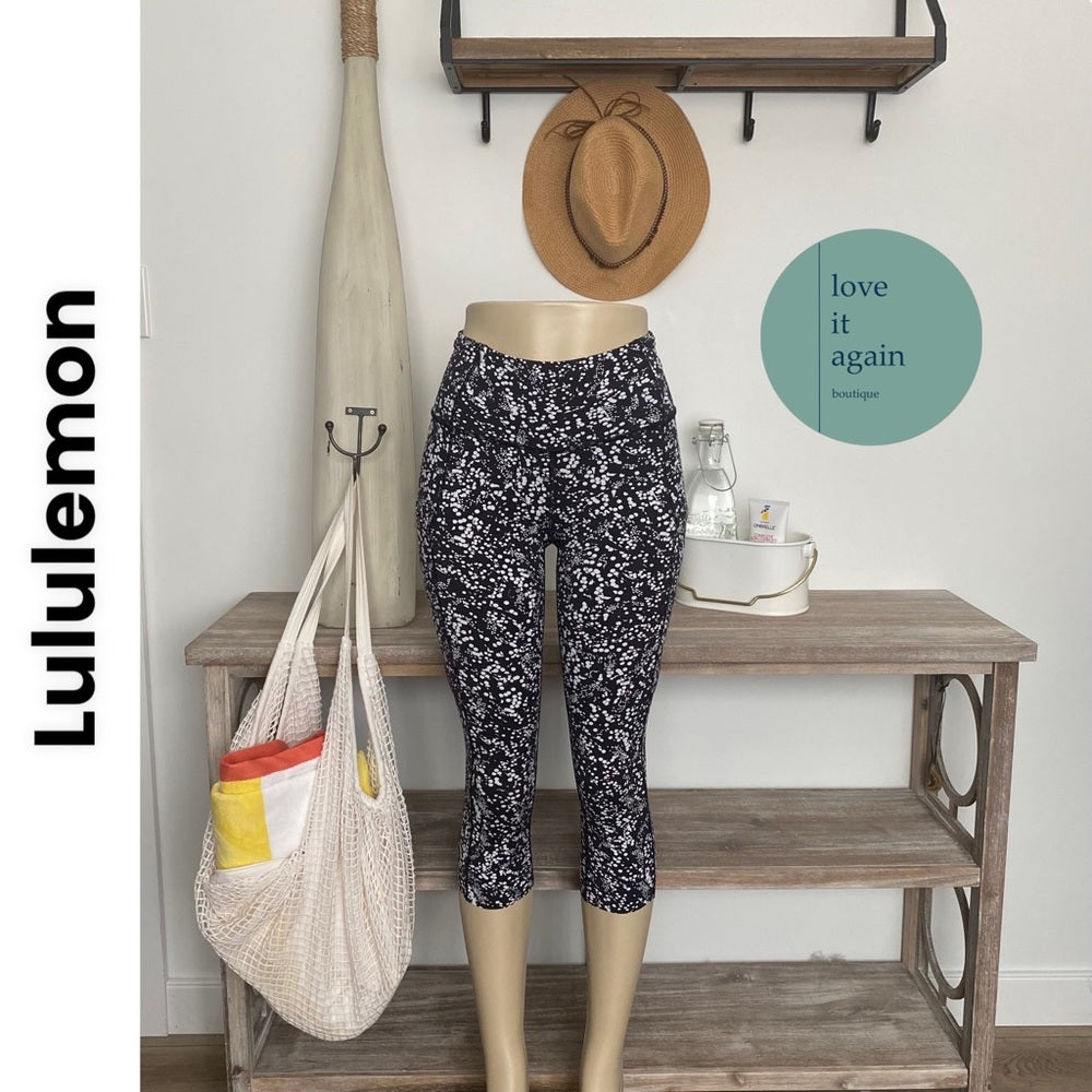 Lululemon Fast and Free Crops Pockets Size 4
