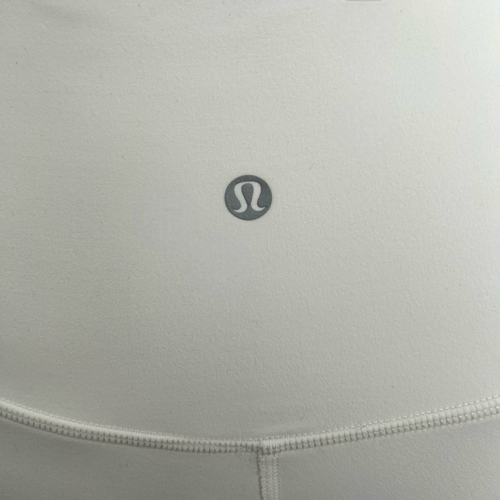 Lululemon Align High-Rise Crops White Rare Size 16