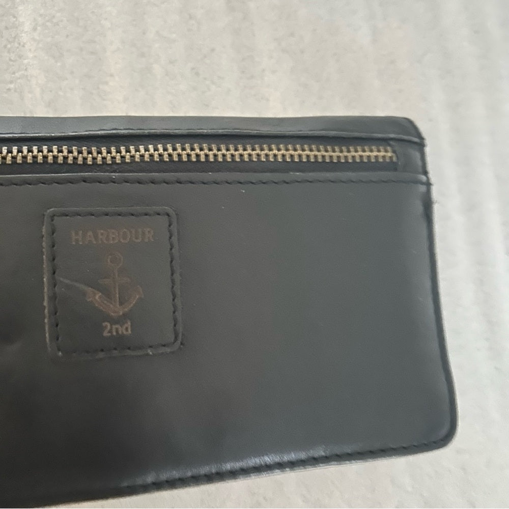 Harbour 2nd Genuine Leather Black Wallet