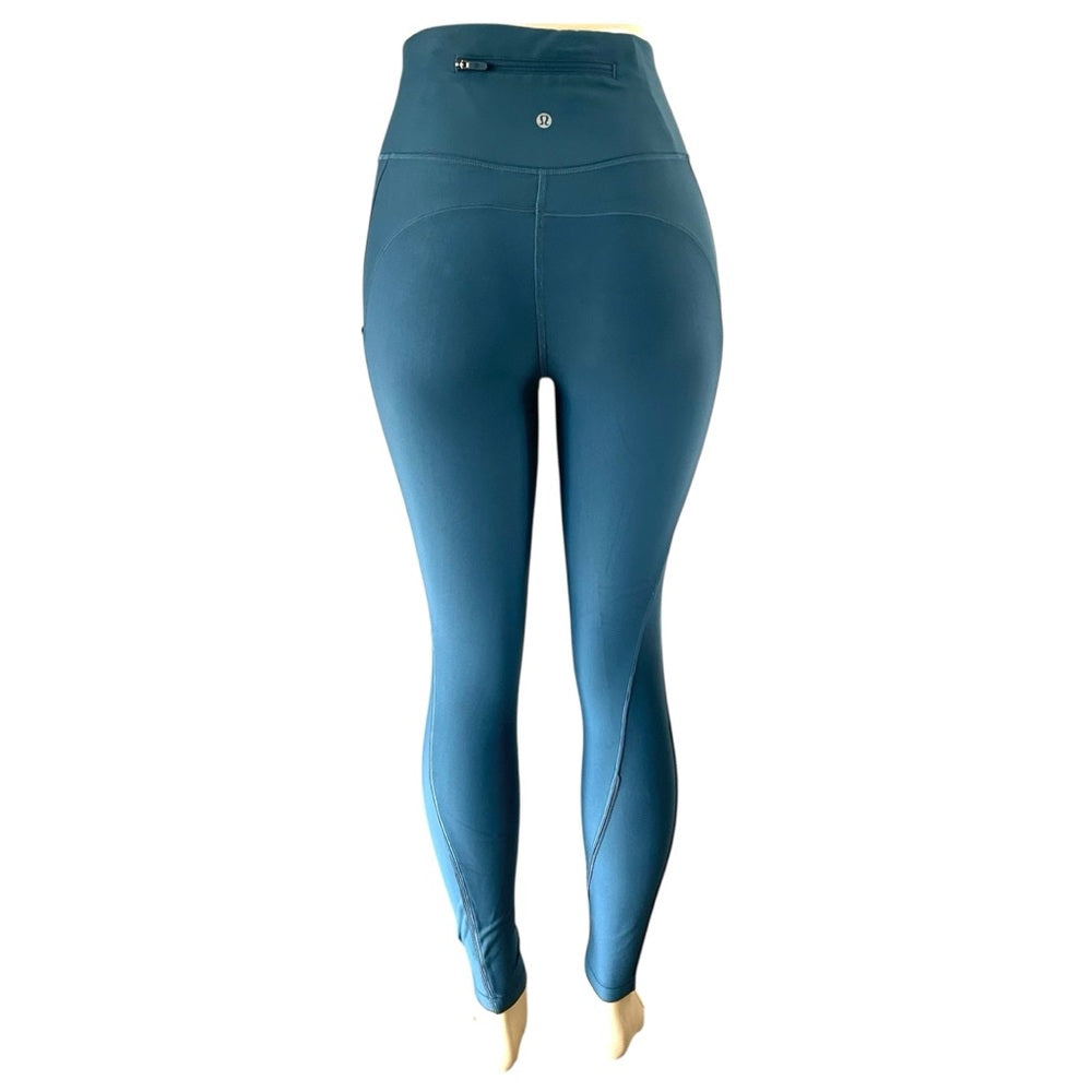 Lululemon Flurry Up Fleece Lined Super High Rise Leggings Rare Size 6