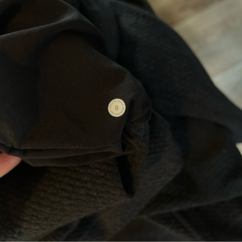 Lululemon Can You Feel The Pleat Crop Rare Size 8