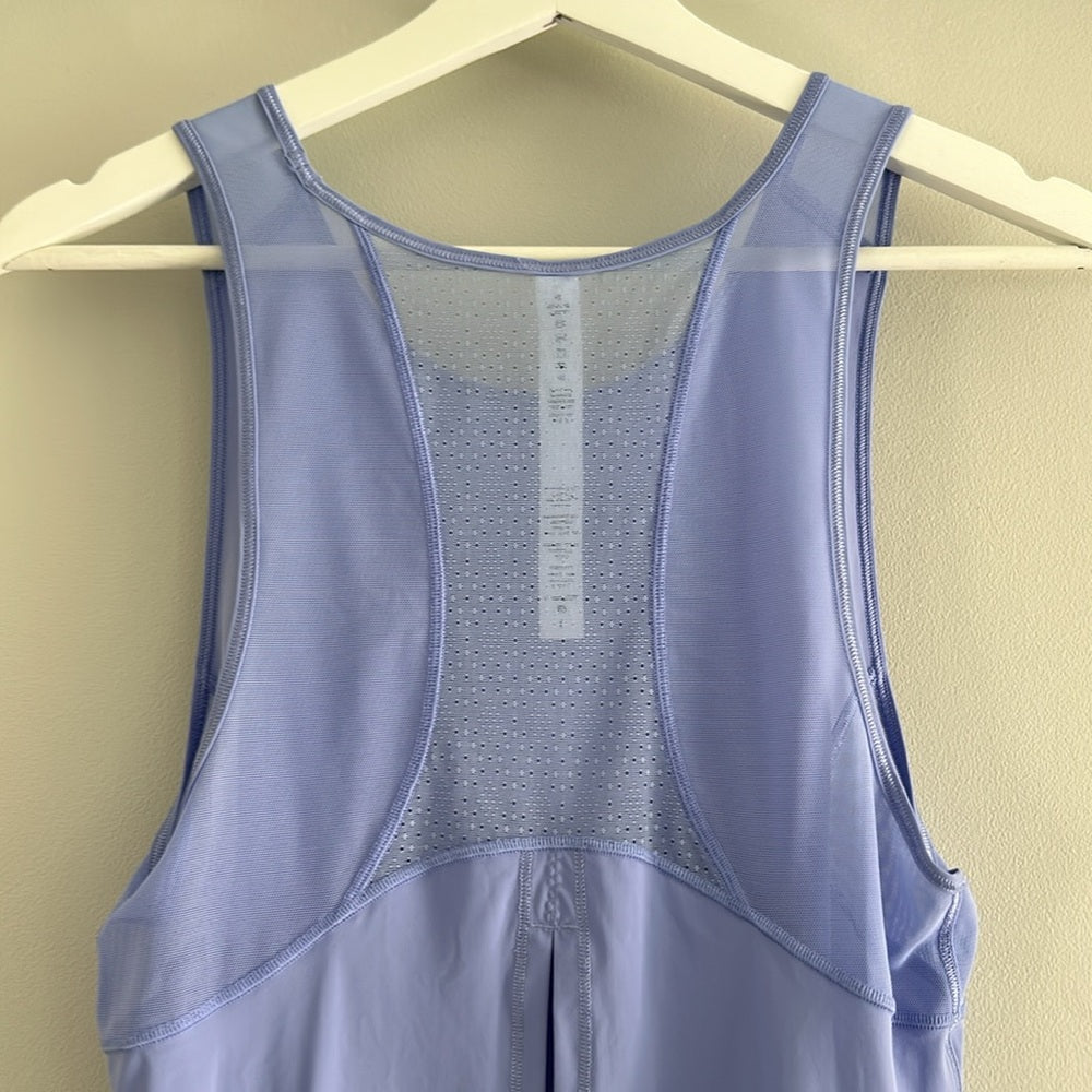 Lululemon Hydrangea Sculpt Tank Tie Back Like New Rare Size 4