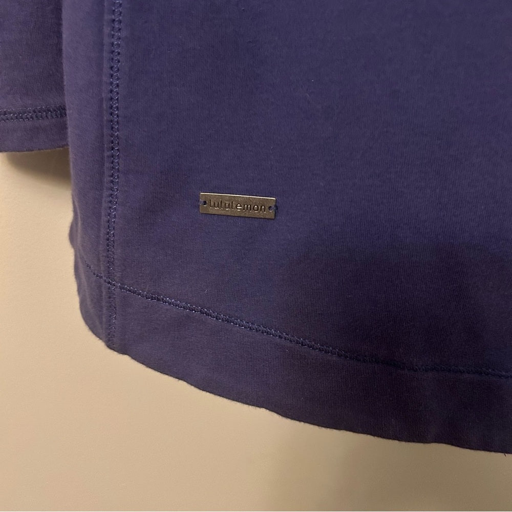 Lululemon Method Wrap Collared Sweatshirt Jacket Size 6