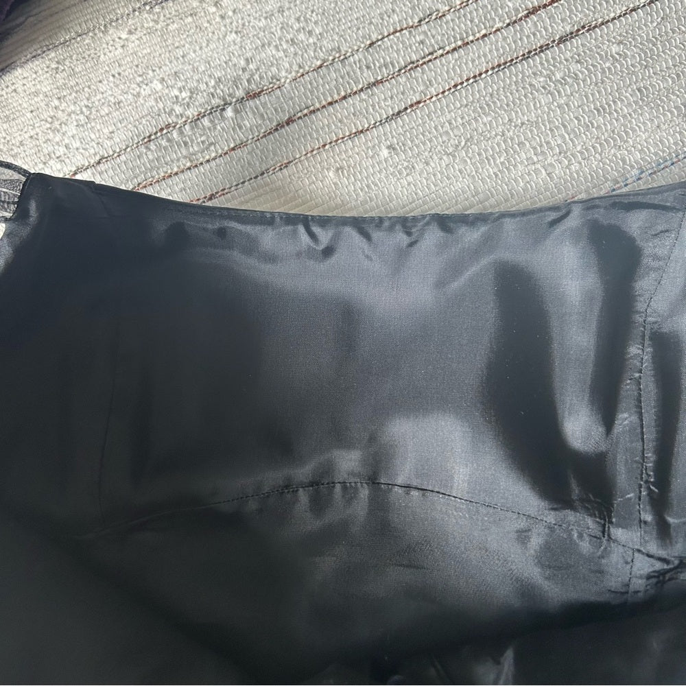 Long Dark Navy Formal Gown Dress Empire Waist Size 12