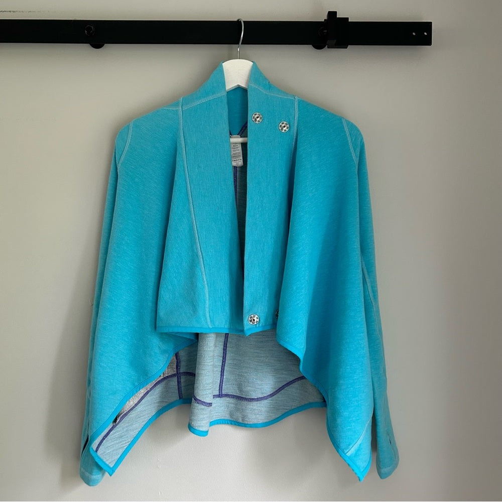 Ivivva (by Lululemon) Stretch N’ Recovery Wrap Cardigan Rare Women’s Extra Small