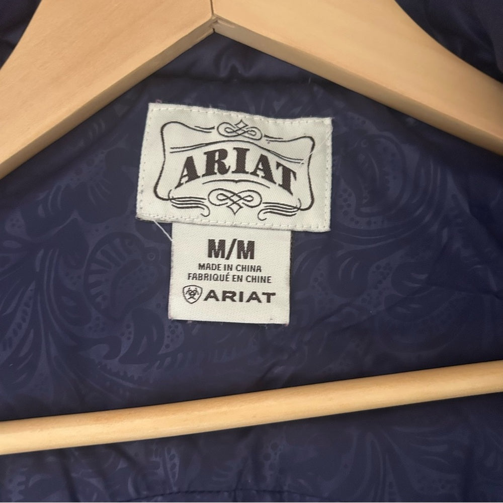 Ariat Quilted Puffer Insulated Vest Women’s Size Medium