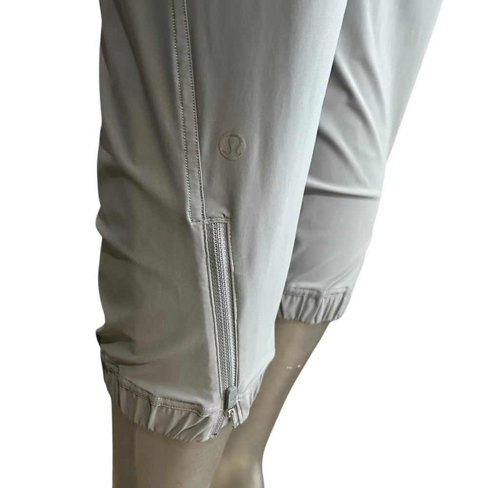 Lululemon Adapted State High Rise Crop Jogger Rhino Grey Rare Size 8