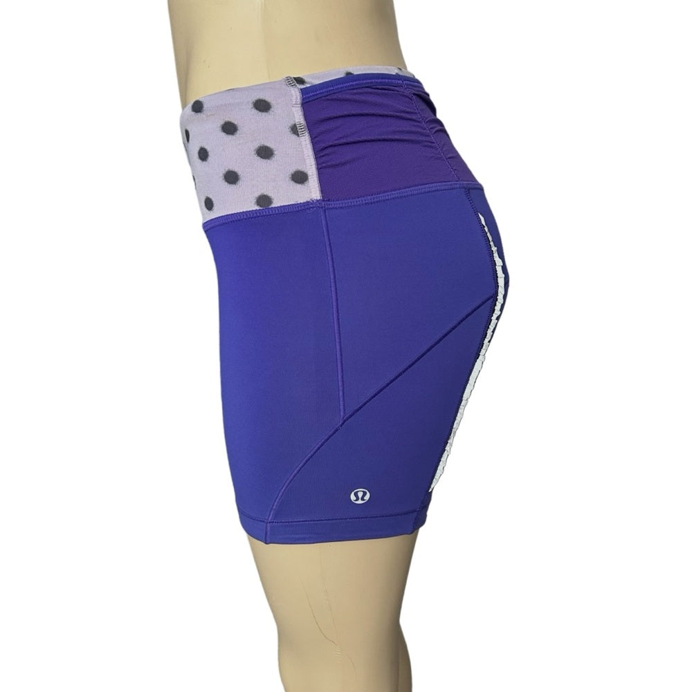 Lululemon Velo Vixen Padded Cycling Shorts Rare Size 6