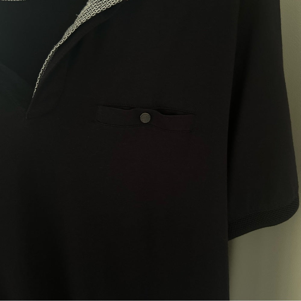 Ted Baker Polo Short Sleeve Shirt Size Medium to Large