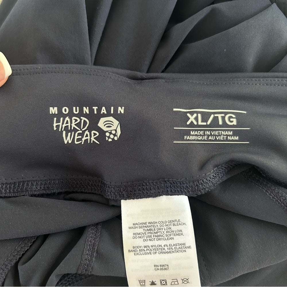 Mountain Hardwear Blue Dynama Hiking Pull On Pants Stretchy Size XL