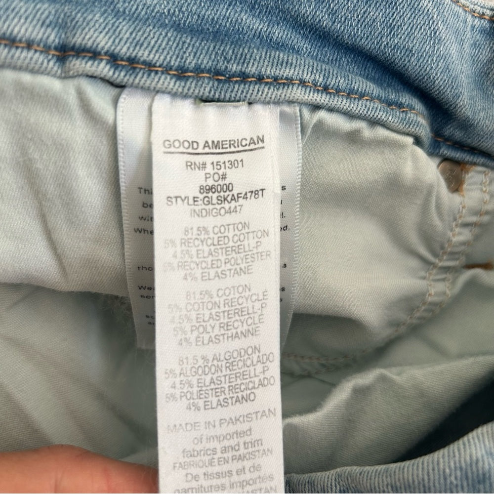 NEW! Good American Good Legs Skinny Super Stretch Denim Jeans Plus